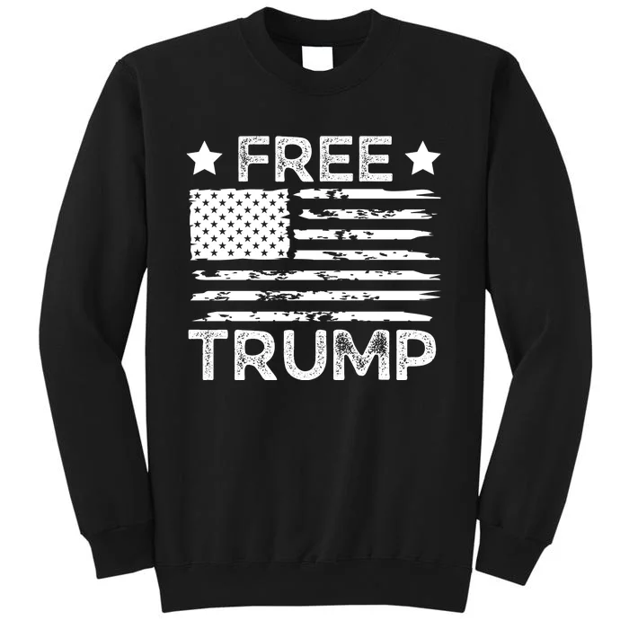 Free Donald Trump Republican Support Sweatshirt