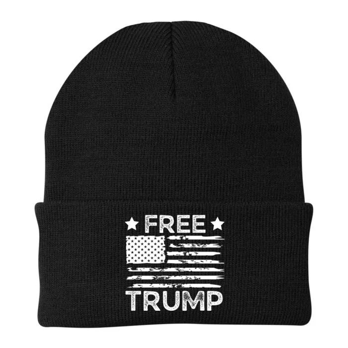 Free Donald Trump Republican Support Knit Cap Winter Beanie