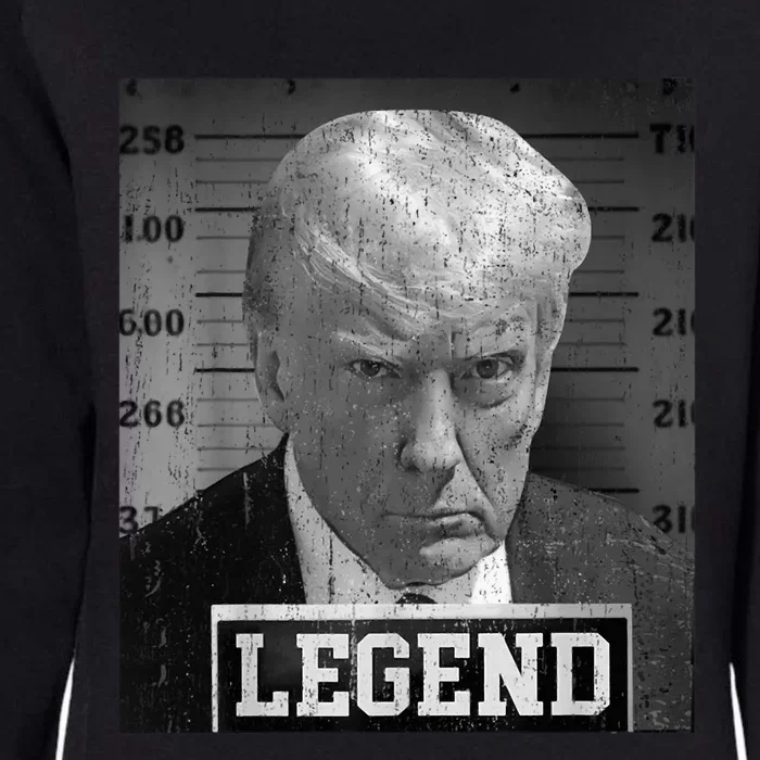 Free Donald Trump Mug Shot Republican President MAGA 2024 Womens California Wash Sweatshirt