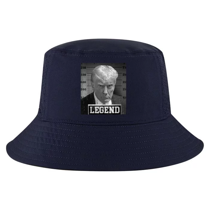 Free Donald Trump Mug Shot Republican President MAGA 2024 Cool Comfort Performance Bucket Hat