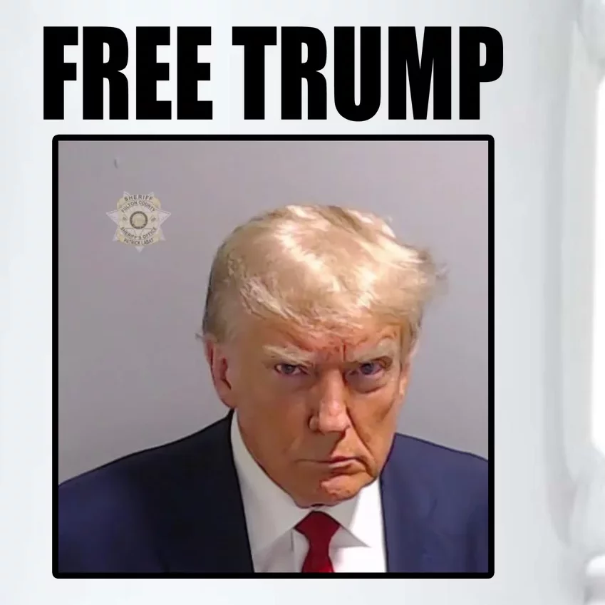 Free Donald Trump Mugshot Election Black Color Changing Mug