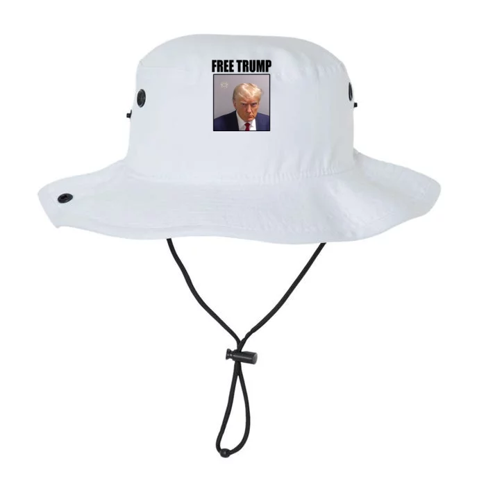 Free Donald Trump Mugshot Election Legacy Cool Fit Booney Bucket Hat