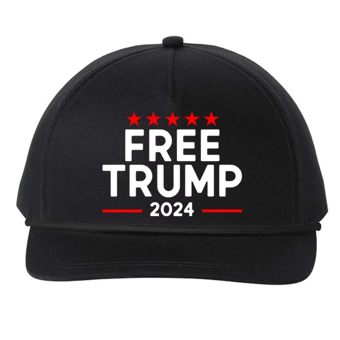 Free Donald Trump Republican Support Snapback Five-Panel Rope Hat