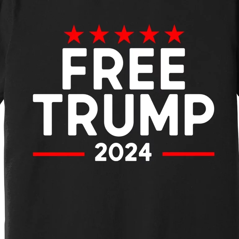 Free Donald Trump Republican Support Premium T-Shirt