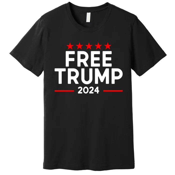 Free Donald Trump Republican Support Premium T-Shirt