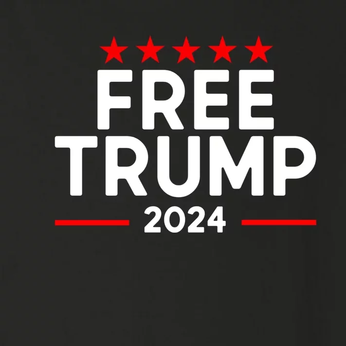 Free Donald Trump Republican Support Toddler Long Sleeve Shirt