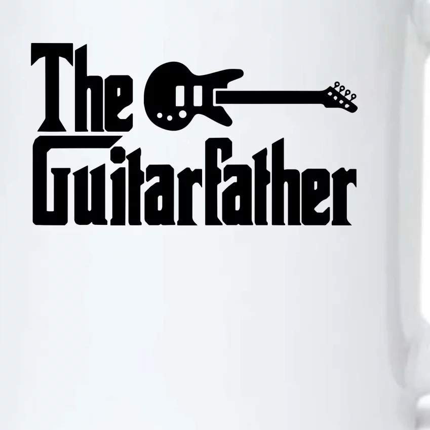 Fathers Day The Guitarfather Musician Guitarist Dad Gift Black Color Changing Mug