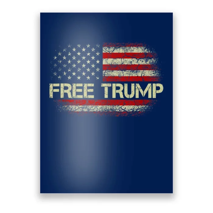 Free Donald Trump Republican Support Poster