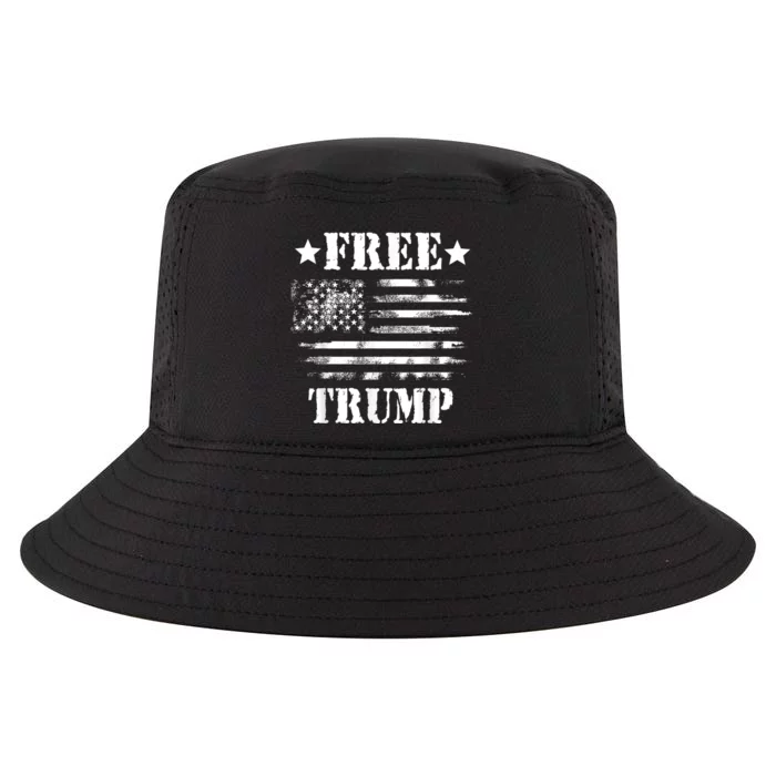 Free Donald Trump Republican Support Cool Comfort Performance Bucket Hat