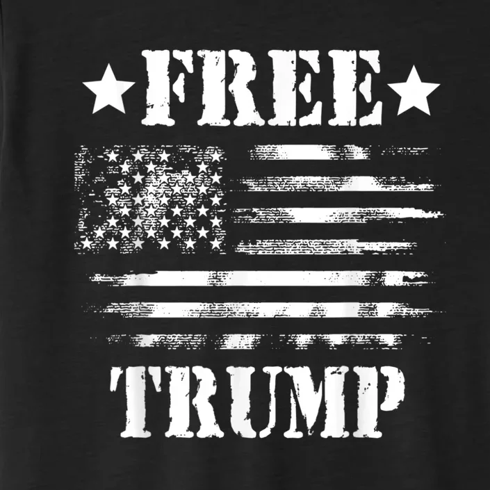 Free Donald Trump Republican Support ChromaSoft Performance T-Shirt