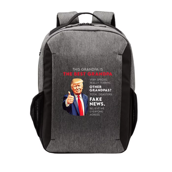 Funny Donald Trump Quote For Conservative Grandpa Vector Backpack