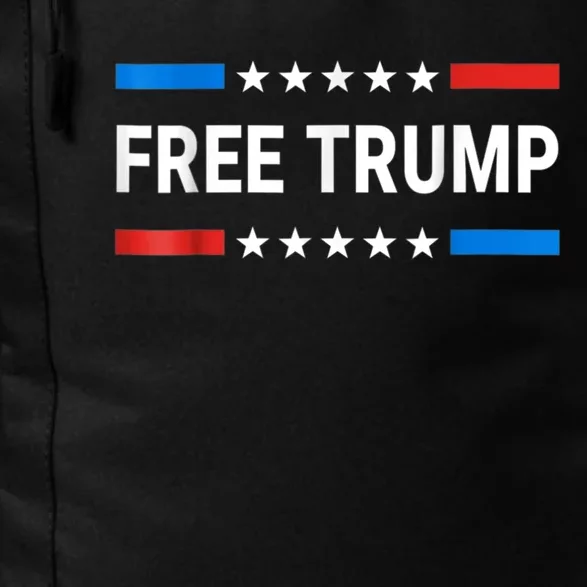 Free Donald Trump Republican Support Daily Commute Backpack