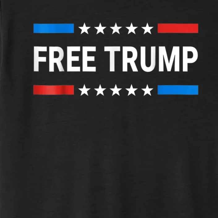 Free Donald Trump Republican Support ChromaSoft Performance T-Shirt