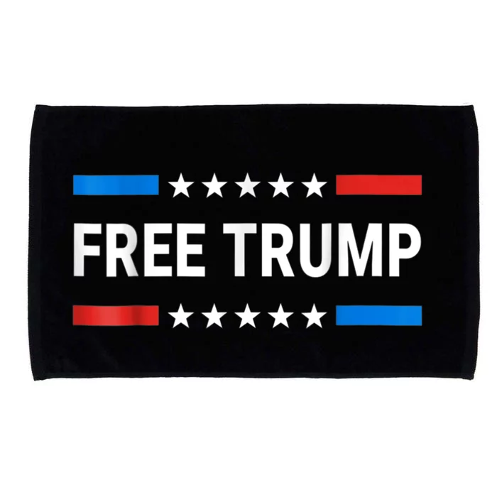 Free Donald Trump Republican Support Microfiber Hand Towel