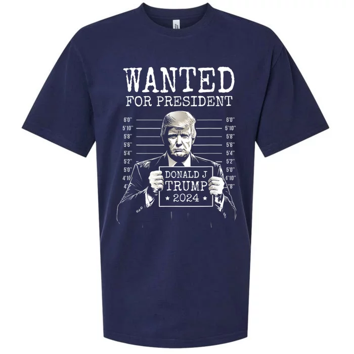 Free Donald Trump Mugshot Sueded Cloud Jersey T-Shirt