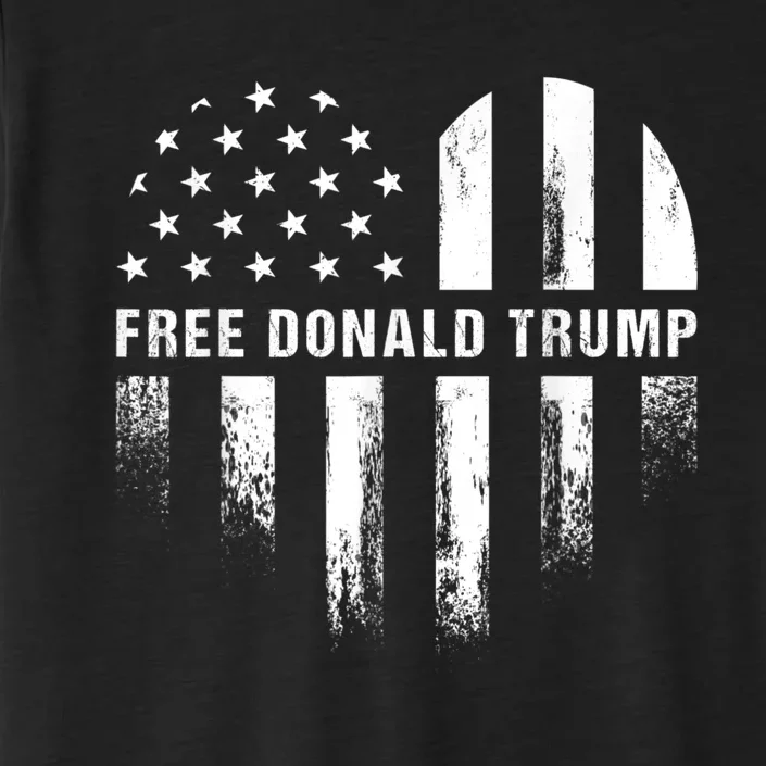 Free Donald Trump Republican Support ChromaSoft Performance T-Shirt