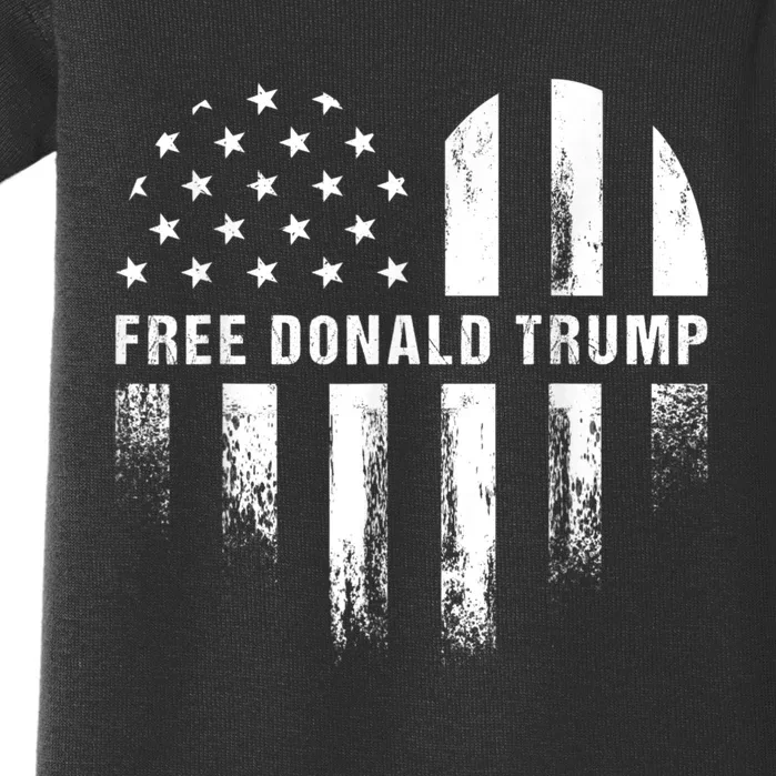 Free Donald Trump Republican Support Baby Bodysuit