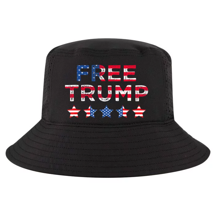 Free Donald Trump Republican Support Cool Comfort Performance Bucket Hat