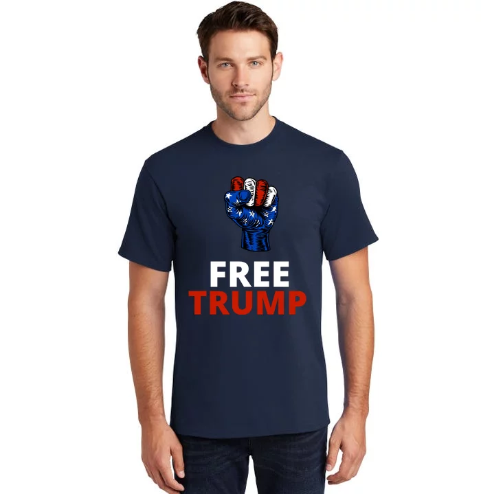 Free Donald Trump Free Trump Republican Support Tall T-Shirt