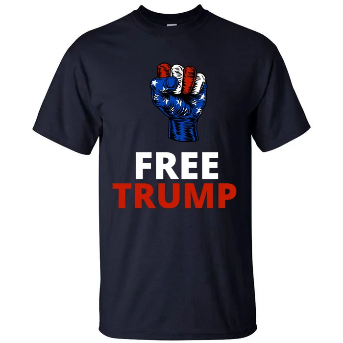 Free Donald Trump Free Trump Republican Support Tall T-Shirt