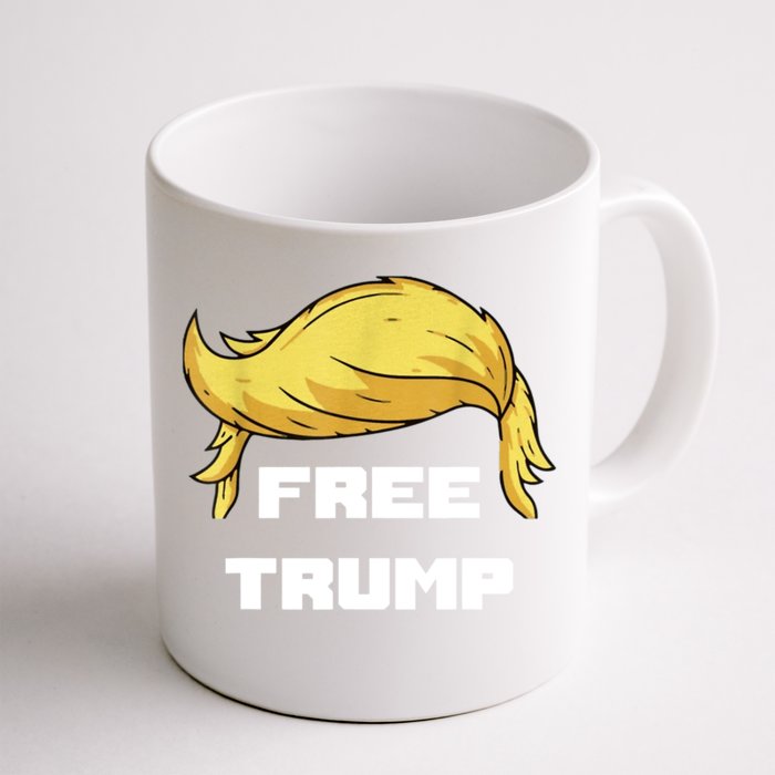 Free Donald Trump Republican Support Front & Back Coffee Mug