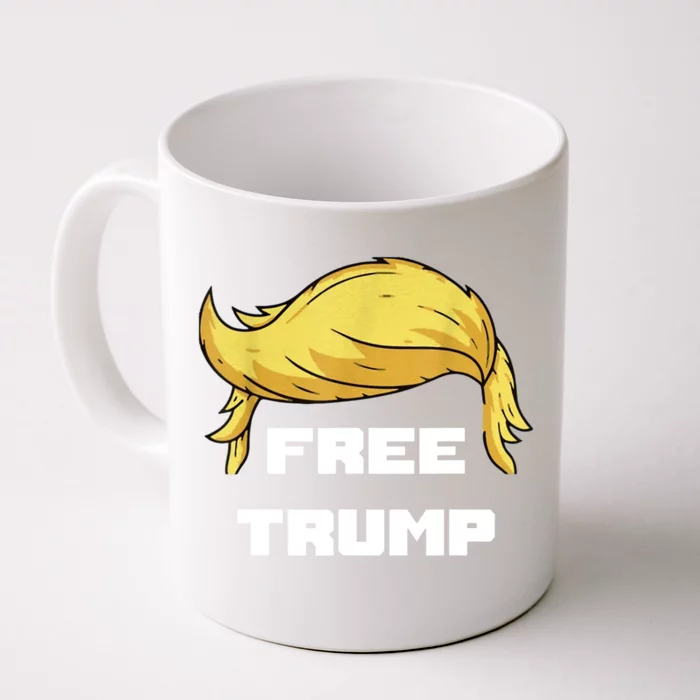 Free Donald Trump Republican Support Front & Back Coffee Mug