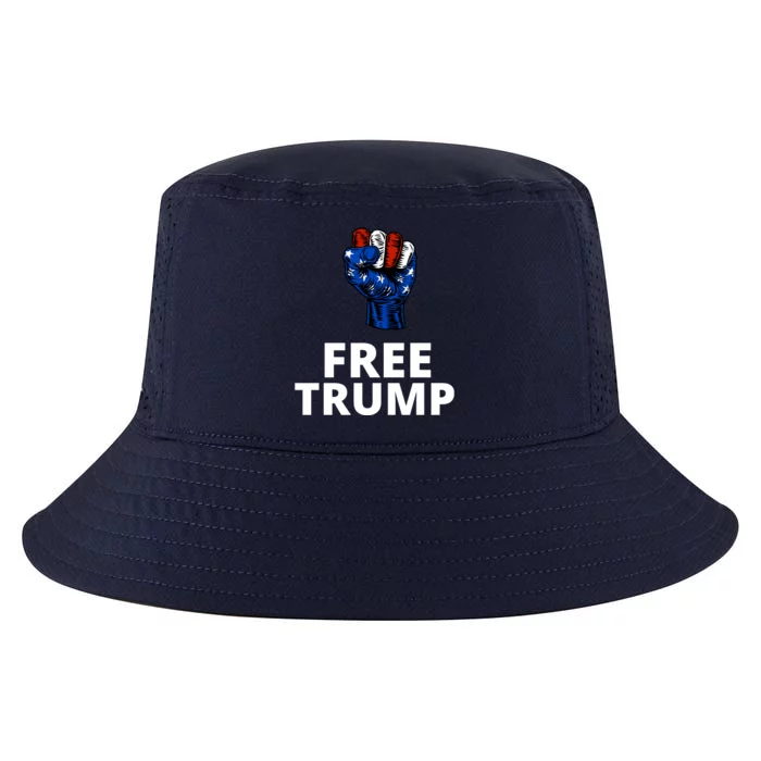 Free Donald Trump Free Trump Republican Support Cool Comfort Performance Bucket Hat