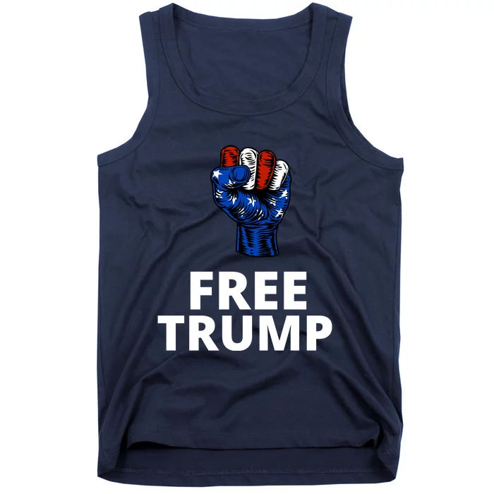 Free Donald Trump Free Trump Republican Support Tank Top