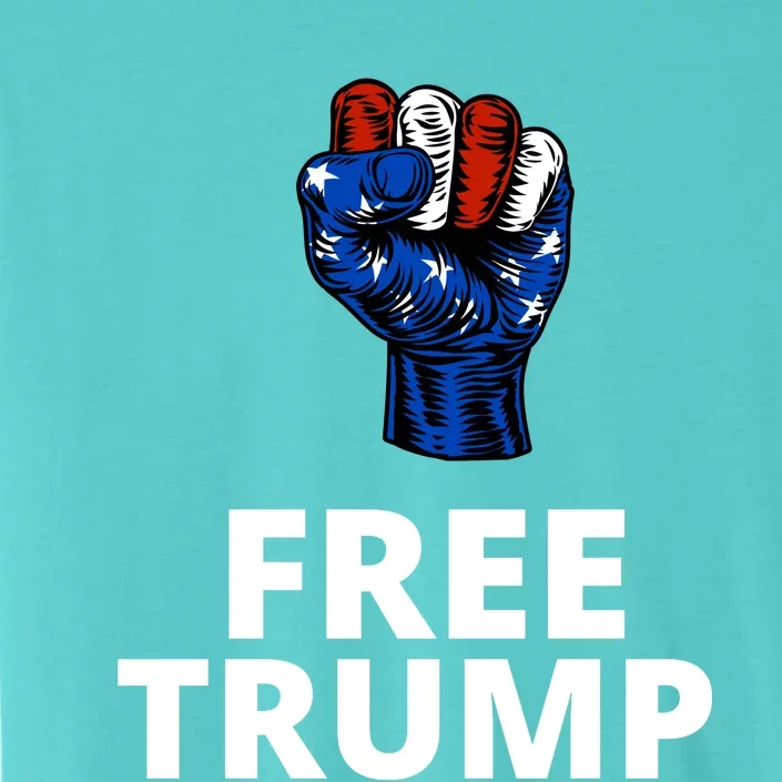 Free Donald Trump Free Trump Republican Support ChromaSoft Performance T-Shirt