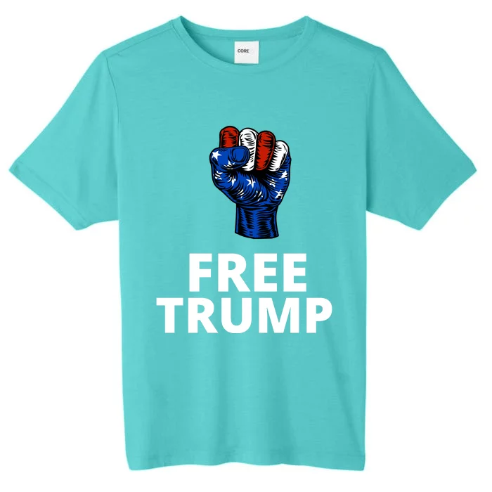 Free Donald Trump Free Trump Republican Support ChromaSoft Performance T-Shirt