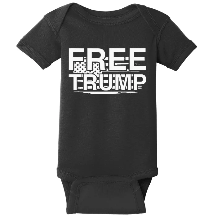 Free Donald Trump Baby Bodysuit