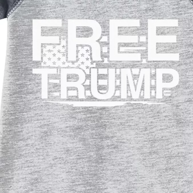 Free Donald Trump Infant Baby Jersey Bodysuit