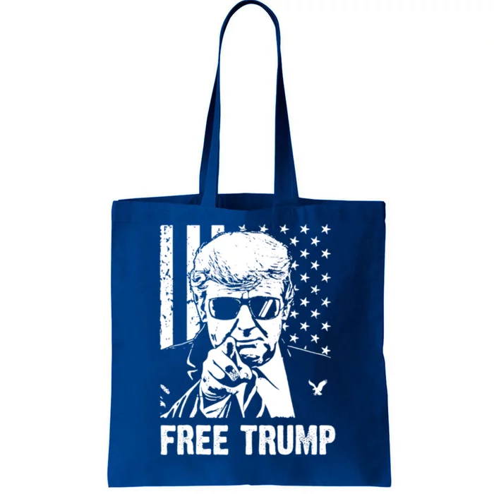 Free Donald Trump Republican Support Tote Bag