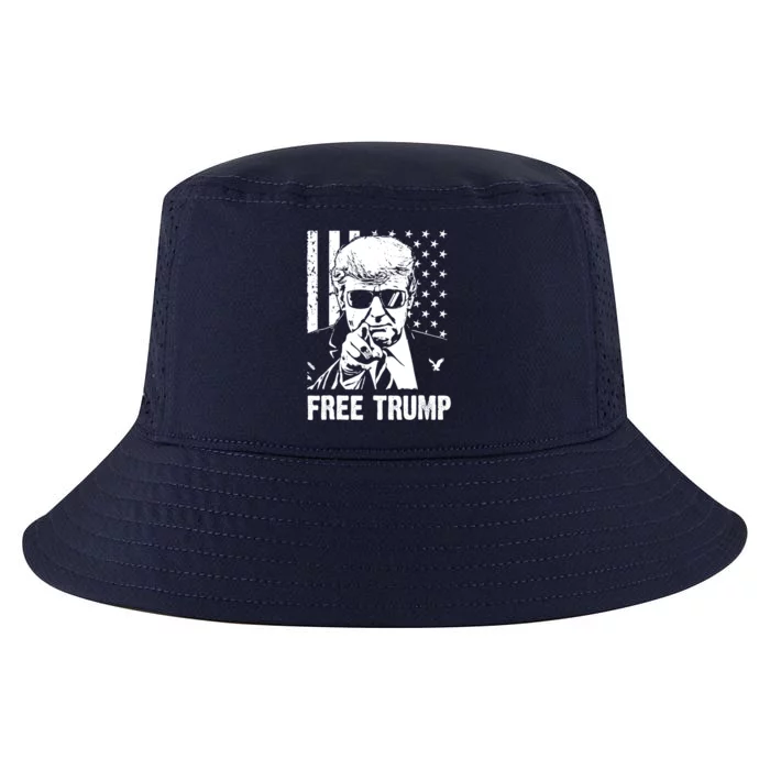 Free Donald Trump Republican Support Cool Comfort Performance Bucket Hat