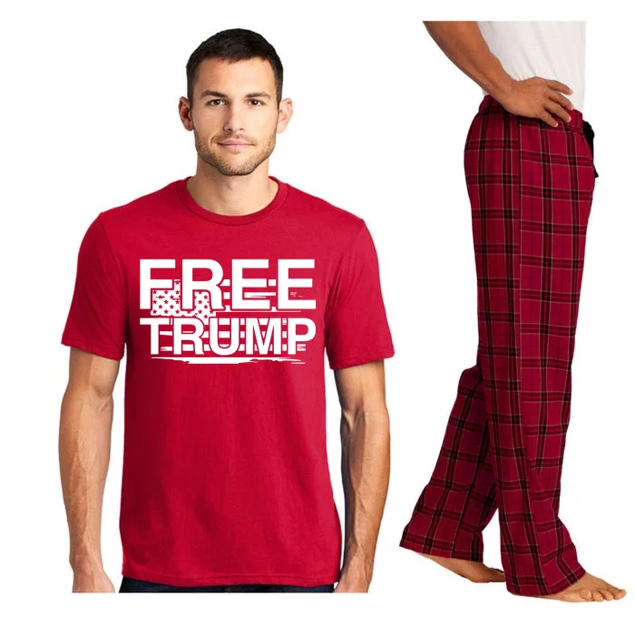 Free Donald Trump Supporters Pro Trump Republican Pajama Set