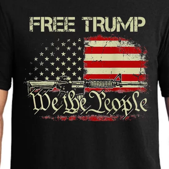 Free Donald Trump Republican Support Pajama Set