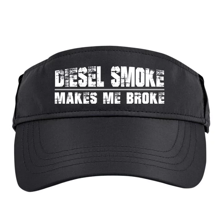 Funny Diesel Truck Owner Gifts, Diesel Smoke Makes Me Broke Adult Drive Performance Visor