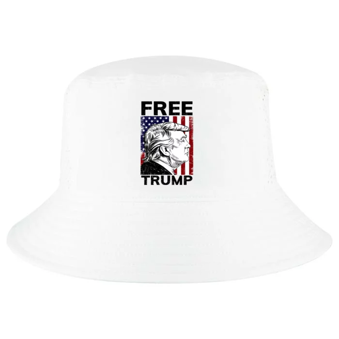 Free Donald Trump Republican Support Cool Comfort Performance Bucket Hat