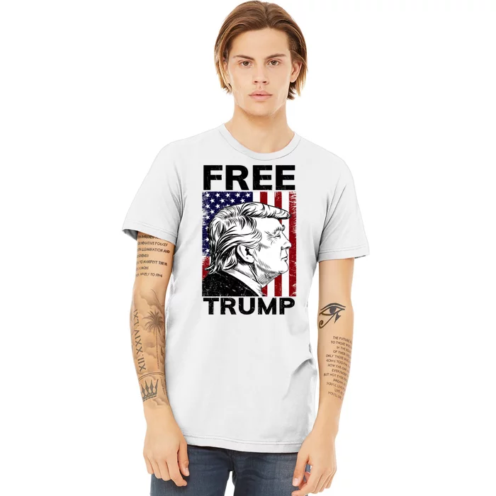 Free Donald Trump Republican Support Premium T-Shirt