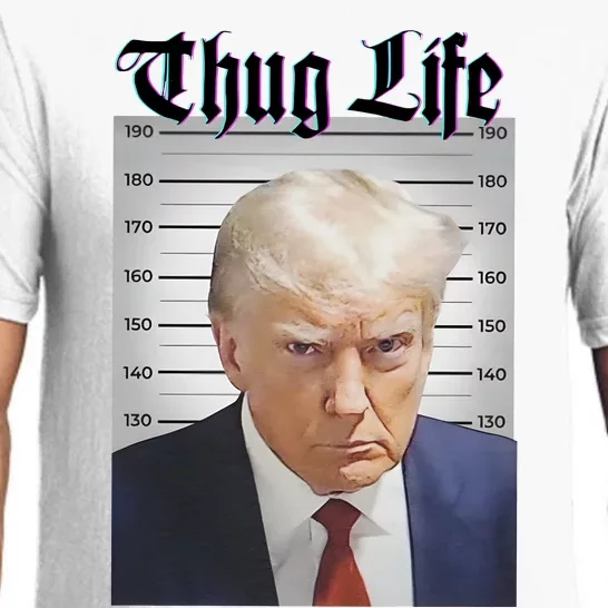 Funny Donald Trump Thug Life Squad Team Pajama Set