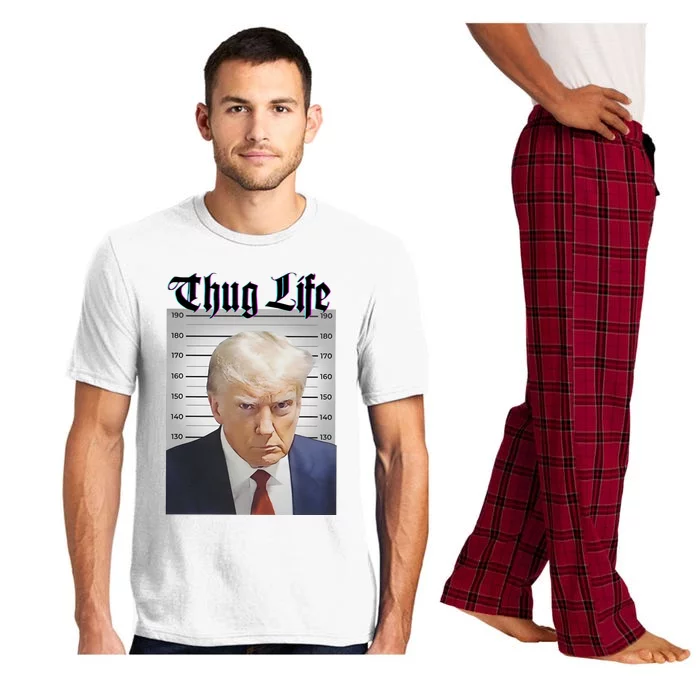 Funny Donald Trump Thug Life Squad Team Pajama Set