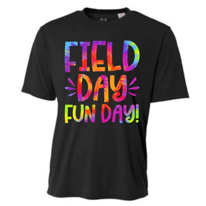 Field Day Tie Dye Field Day Fun Day Teachers Students Cooling Performance Crew T-Shirt