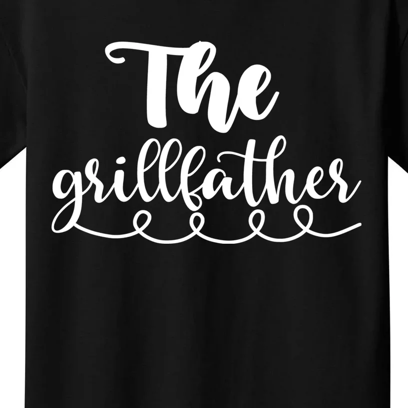 Fathers Day , The Grillfather Kids T-Shirt