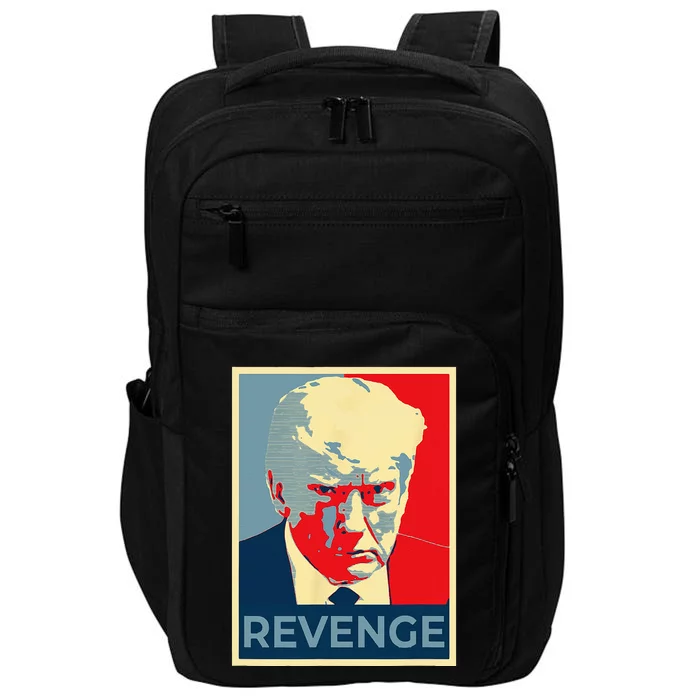 Free Donald Trump Mug Shot Republican Revenge MAGA 2024 Impact Tech Backpack