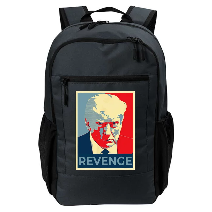 Free Donald Trump Mug Shot Republican Revenge MAGA 2024 Daily Commute Backpack