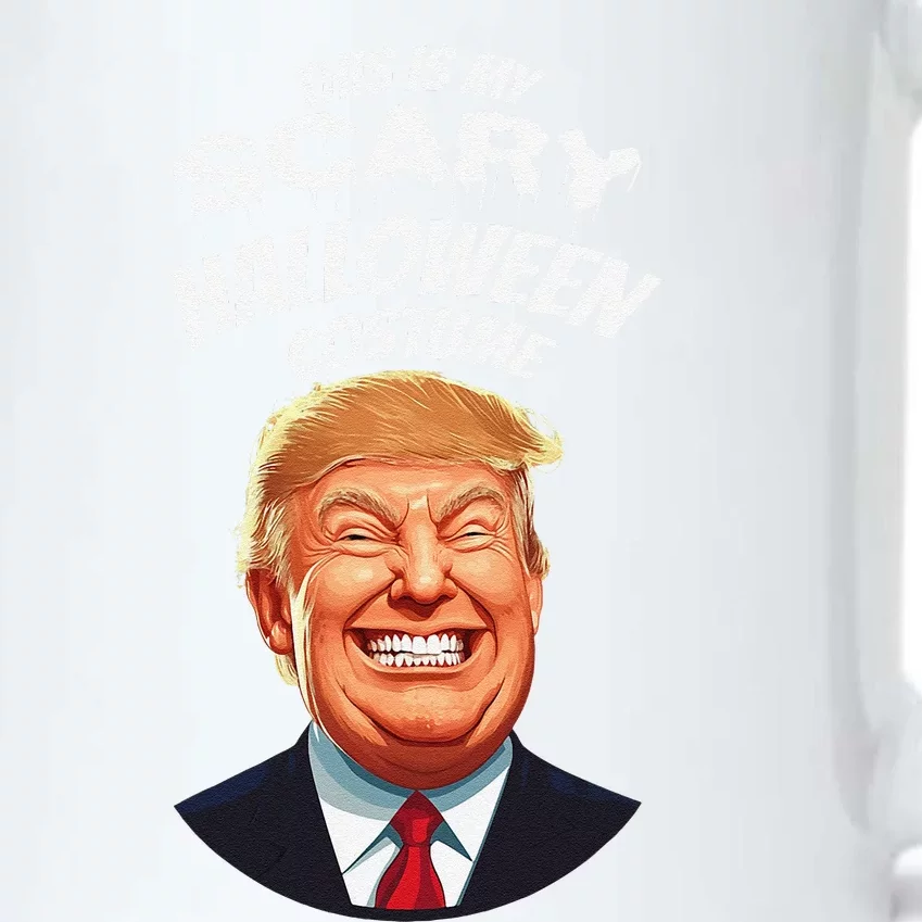 Funny Donald Trump Scary Halloween Gag President Costume Gag Black Color Changing Mug