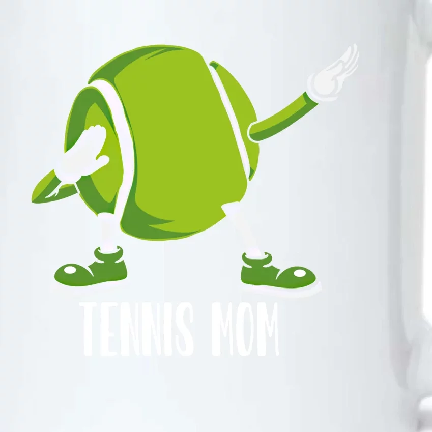 Funny Dabbing Tennis Ball For Mom Meaningful Gift Black Color Changing Mug