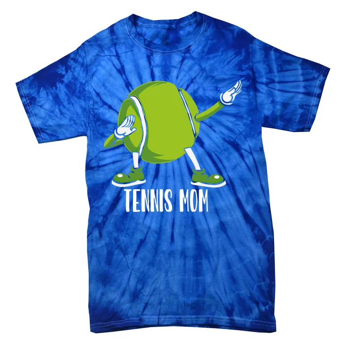 Funny Dabbing Tennis Ball For Mom Meaningful Gift Tie-Dye T-Shirt