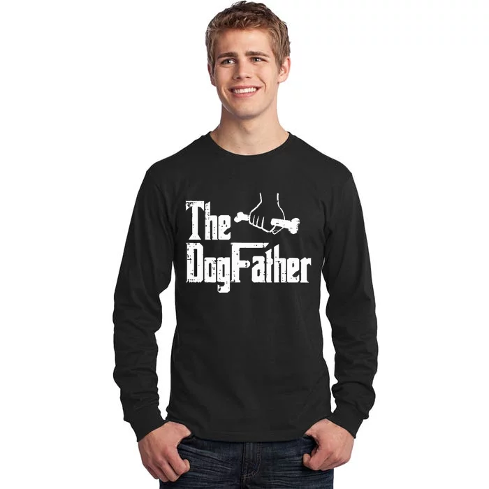 Fathers Day The Dog Father Funny Movie Pun Fur Papa Dad Tall Long Sleeve T-Shirt