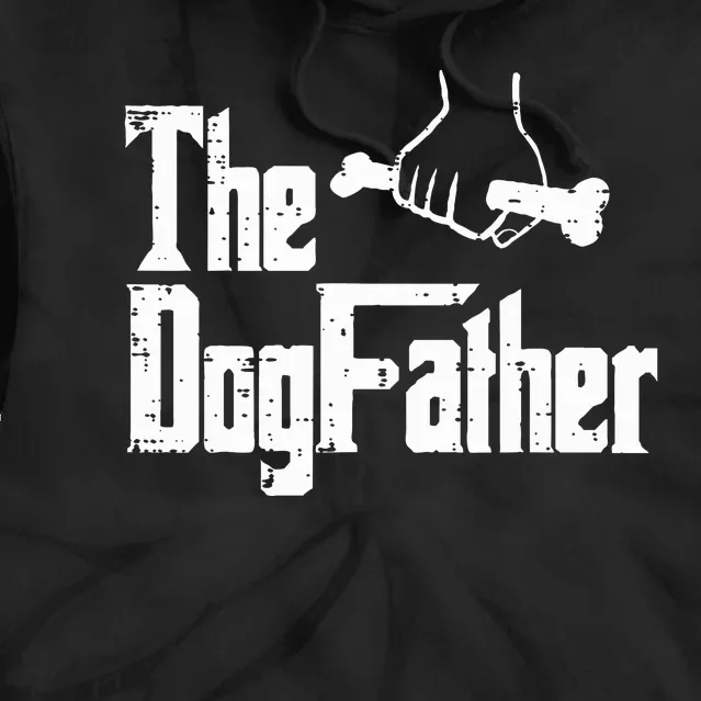 Fathers Day The Dog Father Funny Movie Pun Fur Papa Dad Tie Dye Hoodie